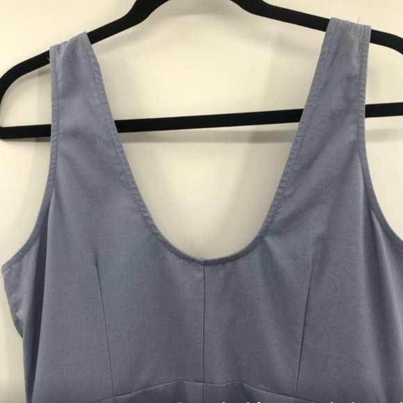 Pretty Little Thing Blue Button Front Mini Dress Size 10 - Picture 6 of 11